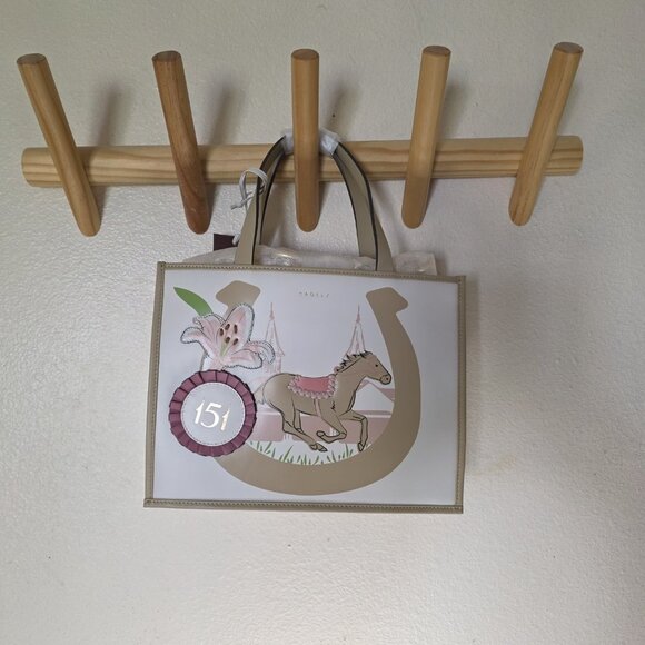 Radley London Kentucky Derby 151 Leather Satchel SS25 NWT - Picture 7 of 16